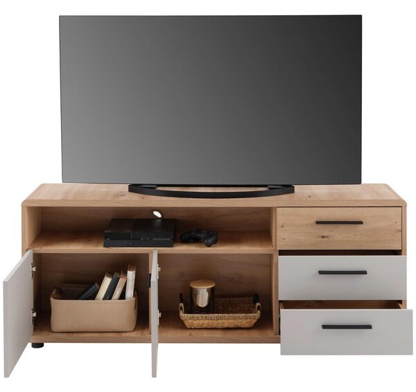 Modern Living Tv-element Fontana Plus, Kašmir, Barva Hrasta