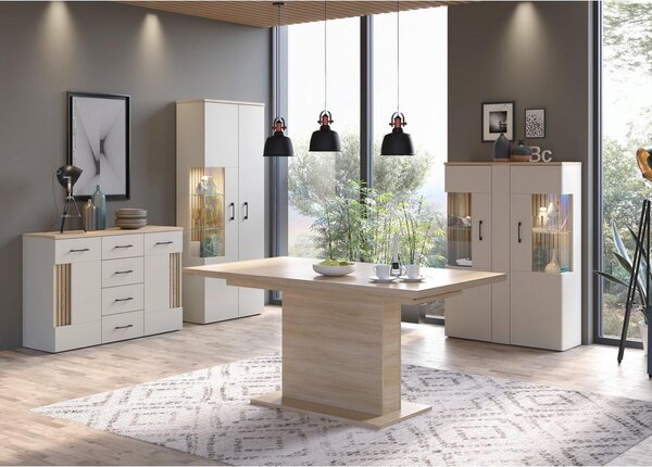 Modern Living Visoka Komoda Amare, Kašmir, Barva Hrasta