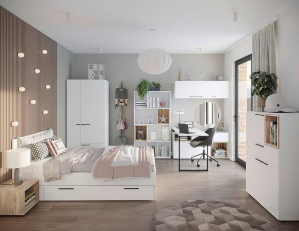 Modern Living Omara S Klasičnimi Vrati Marlow, Bela