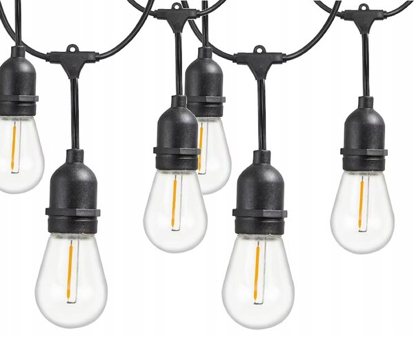 LED svetlobna vrtna girlanda LUCENT, 15 m