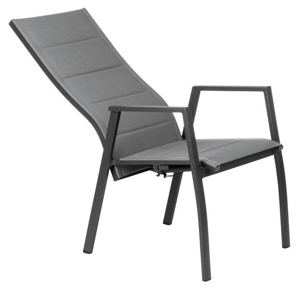 VRTNI SEDEŽ aluminij antracit, temno siva