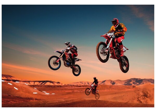 Fototapeta motoristi
