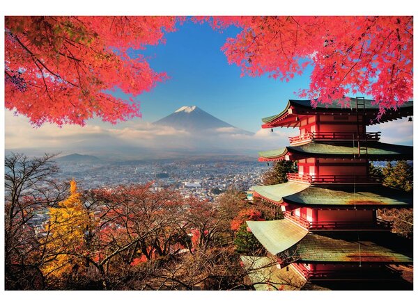 Fototapeta jesen na Japonskem