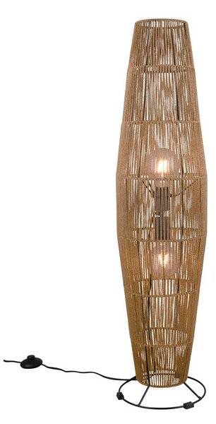 Stoječa svetilka v naravni barvi (višina 103 cm) Miki – Reality