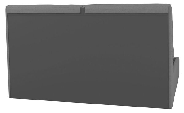 Bessagi Home Oblazinjena Postelja Perla, Temno Siva, 180x200