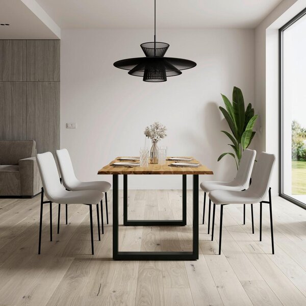 Bessagi Home Jedilna Miza Filo, Les Akacije, 160x90
