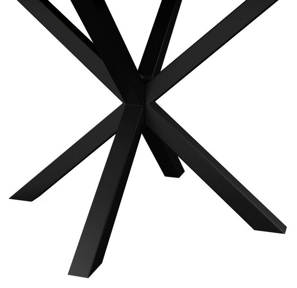 Bessagi Home Jedilna Miza Rene, Les Akacije, Ø 120cm