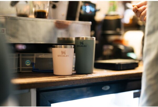 Svetlo rožnat termo lonček iz nerjavečega jekla 230 ml Café-To-Go Travel Mug Rose Quartz – Stanley