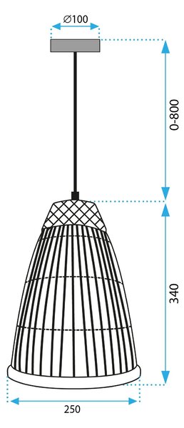Stropna svetilka APP1328-1CP