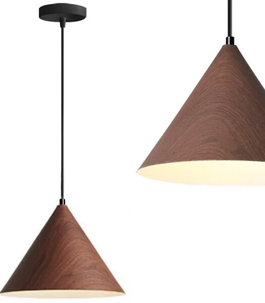 Stropna svetilka APP1443-1CP DARK WOOD
