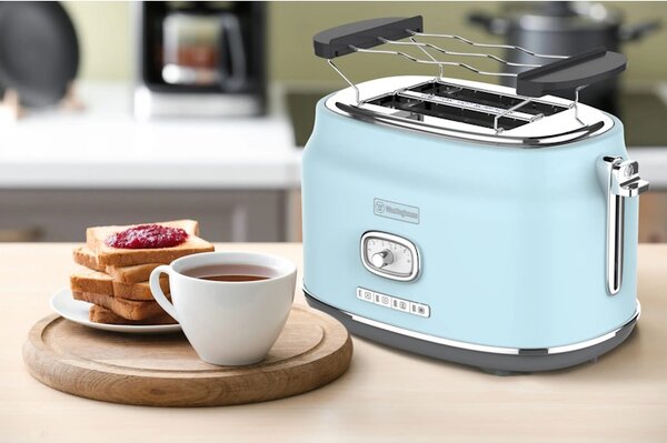 Westinghouse Retro Blue 2 Slice opekač kruha