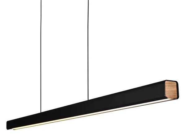 Led obesek stropna svetilka APP1447-CP BLACK 80cm