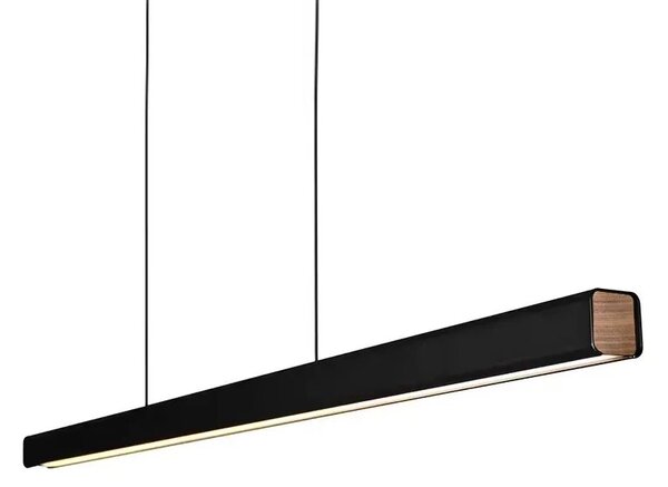 Led obesek stropna svetilka APP1448-CP BLACK 100cm