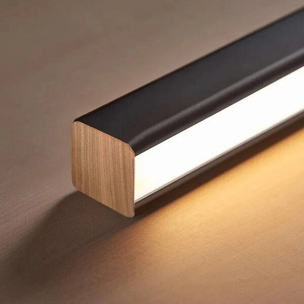 Led obesek stropna svetilka APP1447-CP BLACK 80cm