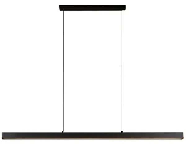 Led obesek stropna svetilka APP1448-CP BLACK 100cm
