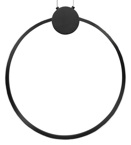 Stropna svetilka LED APP1395-CP BLACK 40cm