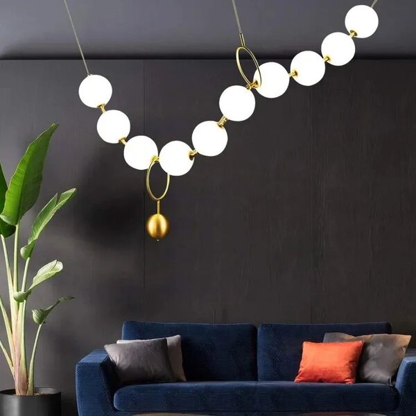 Stropna svetilka LED APP1444-10CP GOLD