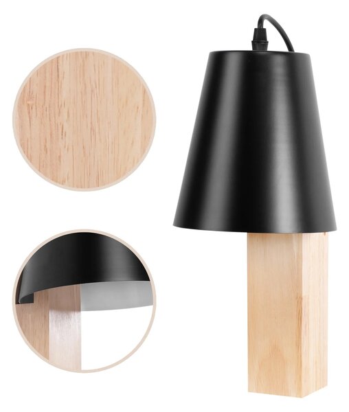 Stenska svetilka LOFT APP1279-1W BLACK