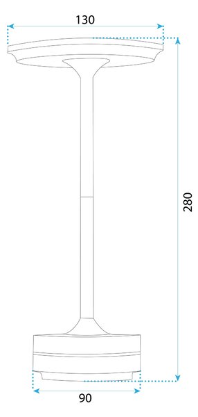 Nočna svetilka APP1373-T grey