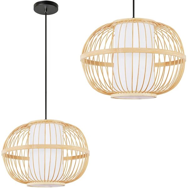 NARAVNA BOHO OBESEK STROPNA SVETILKA APP1631-1CP 30cm