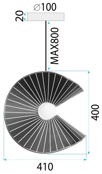 Viseča svetilka APP1500-1CP