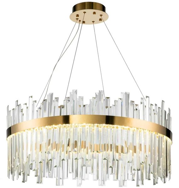 Kristalna stropna svetilka APP1515-CP60 Gold