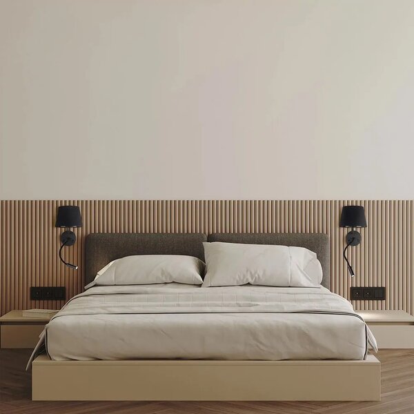 Stenska svetilka APP1610-2W Black