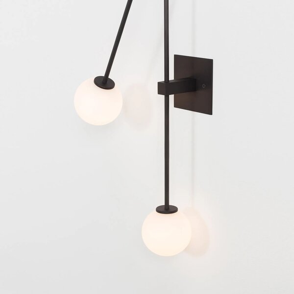 Stenska svetilka APP1595-2W black