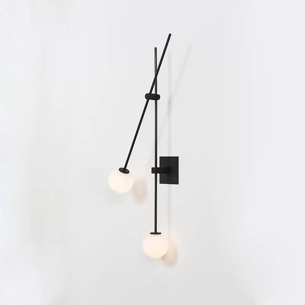 Stenska svetilka APP1595-2W black
