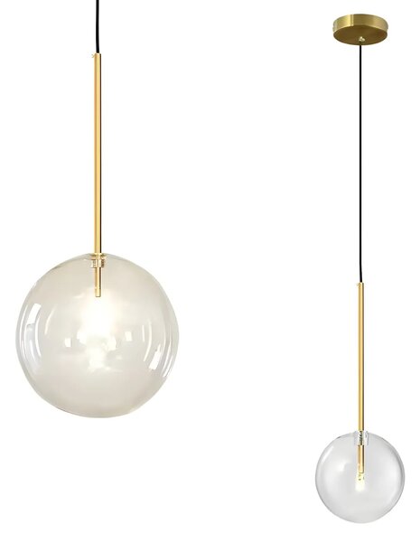 Steklena stropna svetilka Glass Sphere 15cm APP1680-1CP