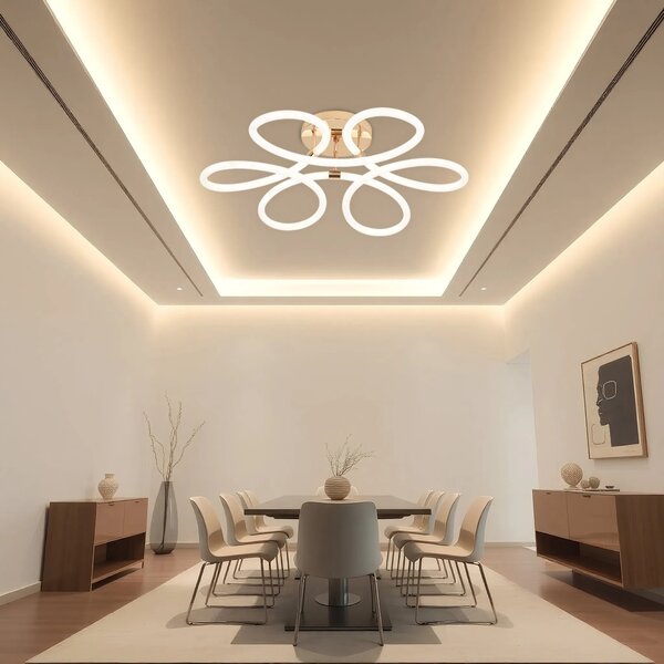 Sodobna stropna svetilka LED G023-C Gold