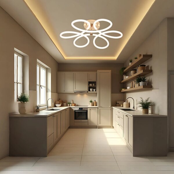 Sodobna stropna svetilka LED G023-C Gold