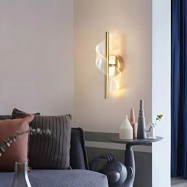 Stenska svetilka LED G032-W Gold