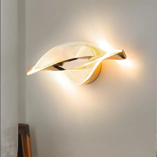 Stenska svetilka LED G031-W Gold