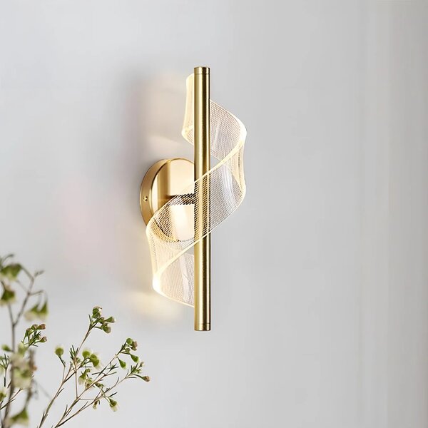 Stenska svetilka LED G032-W Gold