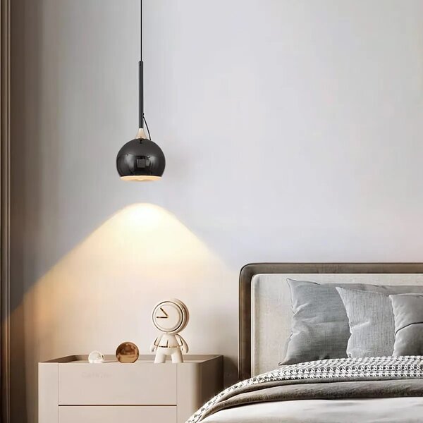 Viseča svetilka LED G087-1CP BLACK CHROME