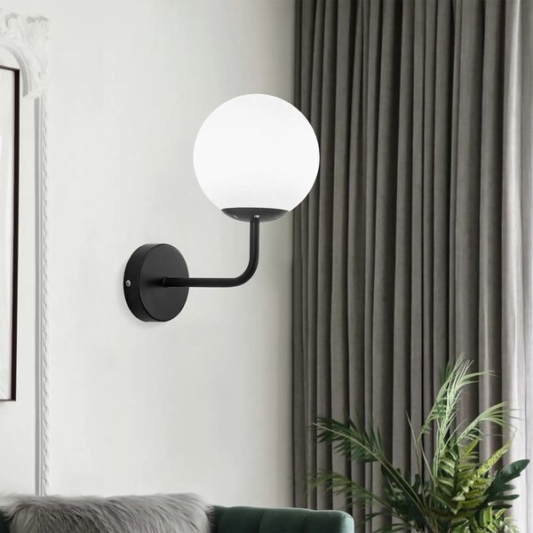 Stenska svetilka G095-1W BLACK