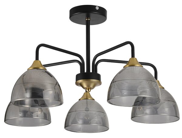 Viseča svetilka G085-5C BLACK GREY