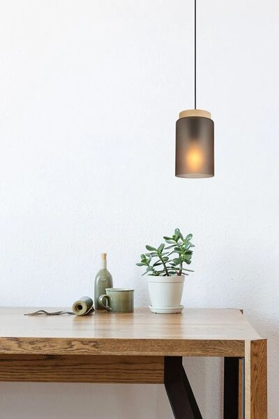 Viseča svetilka APP1810-1CP Frosted Grey
