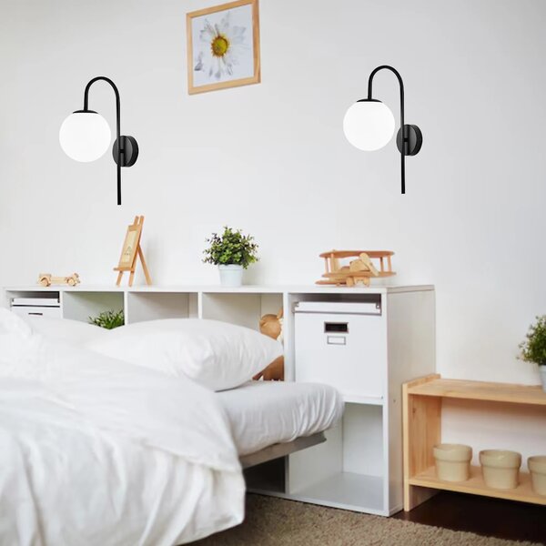 Stenska svetilka G090-1W BLACK