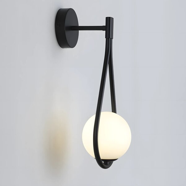 Stenska svetilka G093-1W Black White