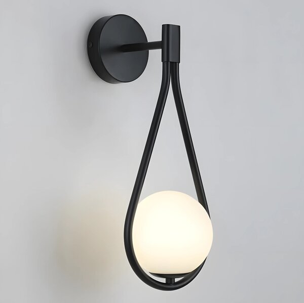 Stenska svetilka G093-1W Black White