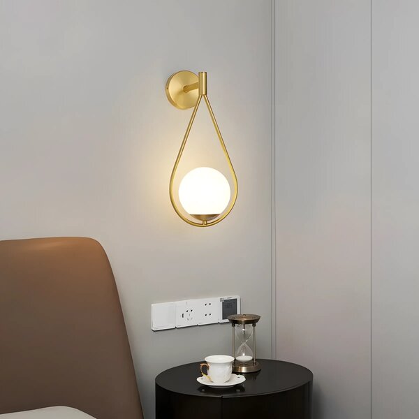 Stenska svetilka G094-1W GOLD WHITE