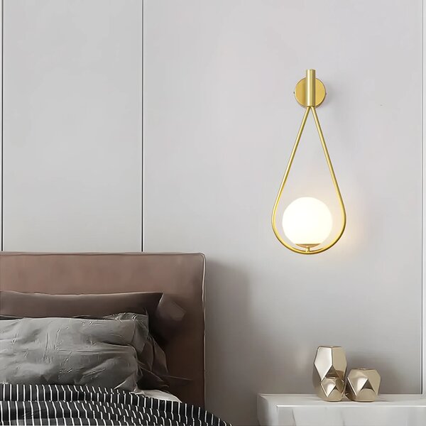 Stenska svetilka G094-1W GOLD WHITE