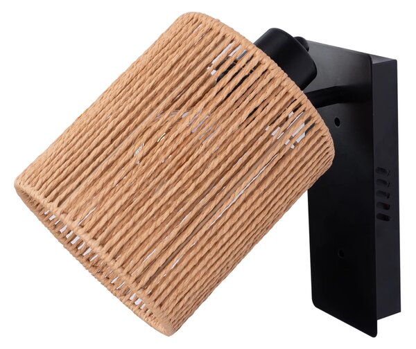 Stenska svetilka APP1823-1W NATURE BLACK
