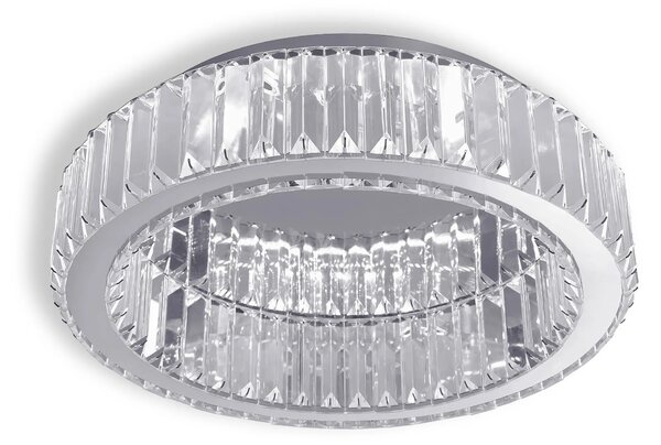 KRISTALNA SVETILKA PLAFOND APP1742-C 40 cm KROM