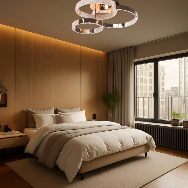 Sodobna stropna svetilka LED G003-C Gold