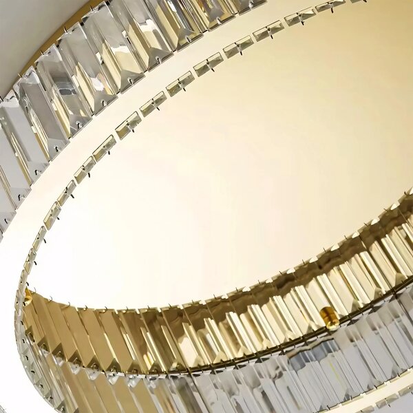 Kristalna svetilka plafond APP1719-C 40 cm Gold