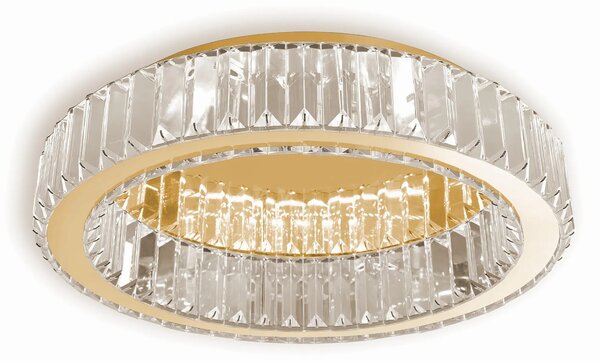 Kristalna svetilka plafond APP1719-C 40 cm Gold