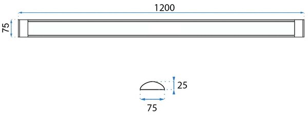 Led plošča 120cm 35W